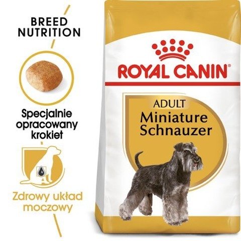 ROYAL CANIN Miniature Schnauzer Adult karma sucha dla psów dorosłych rasy schnauzer miniaturowy 7,5kg