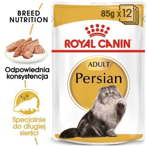 ROYAL CANIN Persian Adult karma mokra - pasztet, dla kotów dorosłych rasy perskiej 12x85g