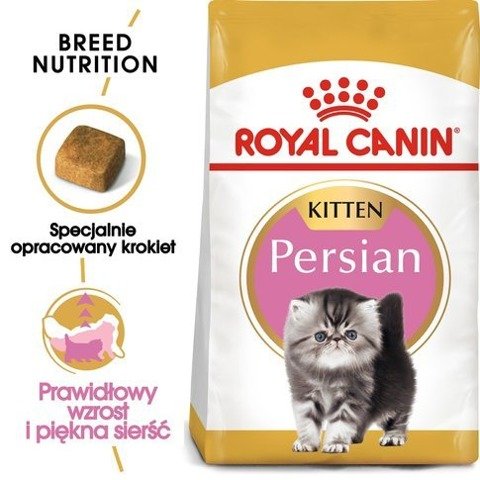 ROYAL CANIN Persian Kitten karma sucha dla kociąt do 12 miesiąca życia rasy perskiej 10kg