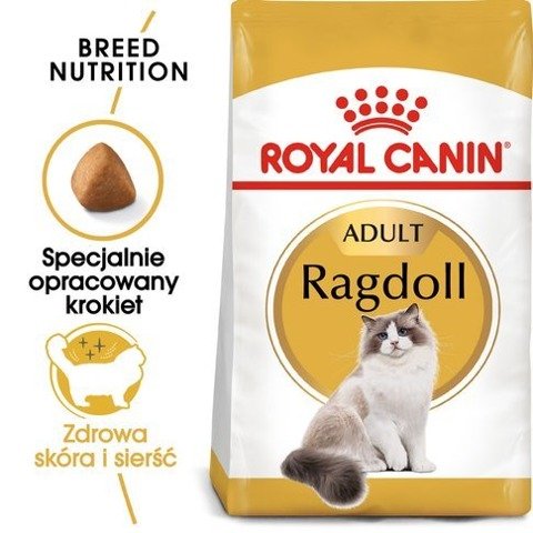 ROYAL CANIN Ragdoll Adult karma sucha dla kotów dorosłych rasy ragdoll 10kg