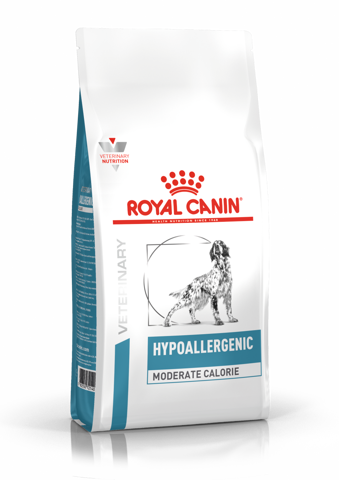 ROYAL CANIN Vet Hypoallergenic Moderate Calorie Dog dla psa alergika 7kg