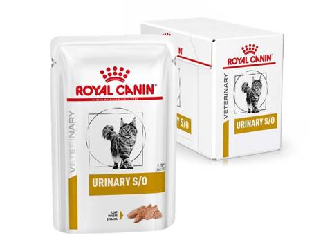 ROYAL CANIN Vet Urinary S/O loaf dla kotów ze schorzeniami układu moczowego 12x85g