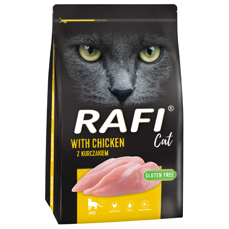 Rafi Cat karma sucha z kurczakiem 1,5kg