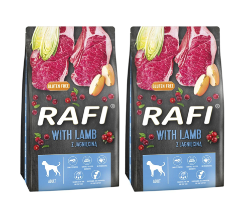 Rafi  karma sucha dla psa z jagnięciną 2x10kg 