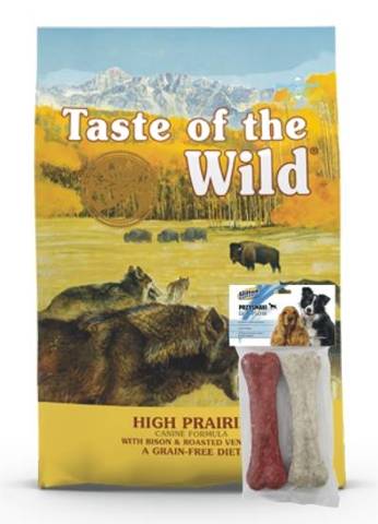 Taste of The Wild High Prairie 5,6kg + przysmak