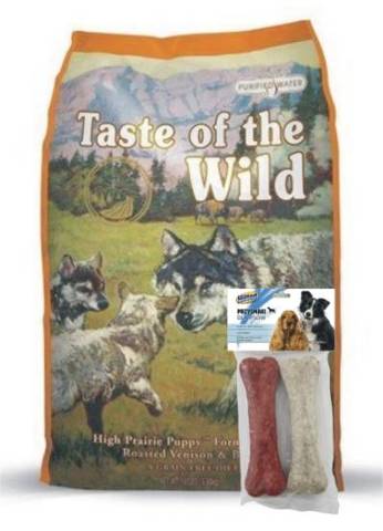 Taste of The Wild High Prairie Puppy 5,6kg + przysmak