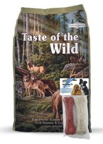 Taste of The Wild Pine Forest 12,2kg + przysmak