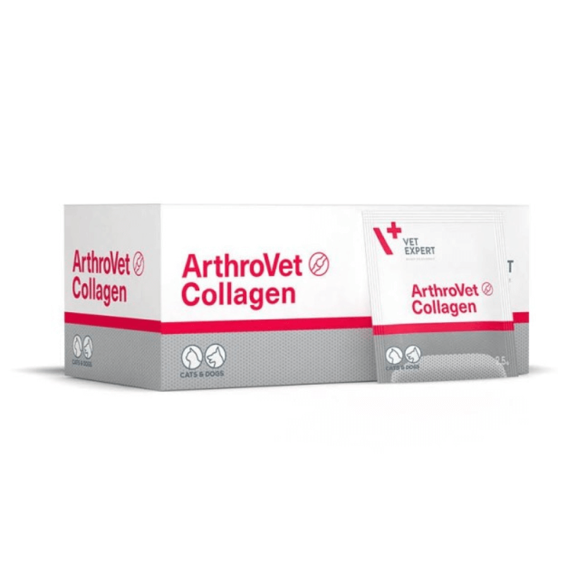 VetExpert ArthroVet Collagen preparat na stawy dla psa i kota 60 saszetek