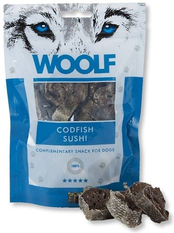 Woolf Przysmak dla psa Codfish Sushi 100g