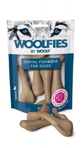 Woolf Przysmak dla psa Dental Fishbone medium 200g