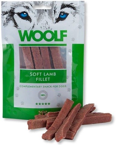 Woolf Przysmak dla psa Soft Lamb Fillet 100g
