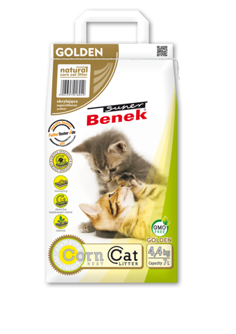 Żwirek Super Benek Corn Cat Golden 7L