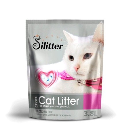 Żwirek silikonowy dla kota Silitter 3,8l