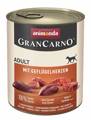 Animonda GranCarno Original Adult Wieprzowina z sercami drobiowymi 800g