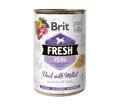 Brit Fresh Veal&Millet 400g
