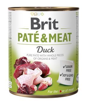 Brit Pate & Meat Duck Kaczka 800g